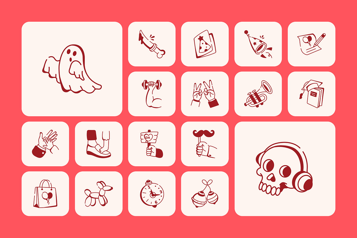 Animated Love and Celebration Icons, an Outline Icon by Prosymbols (Photo 6 of 7)