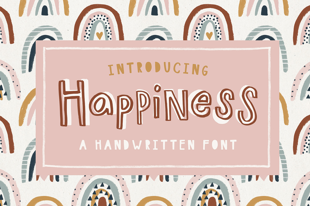 Happiness Handwritten Font