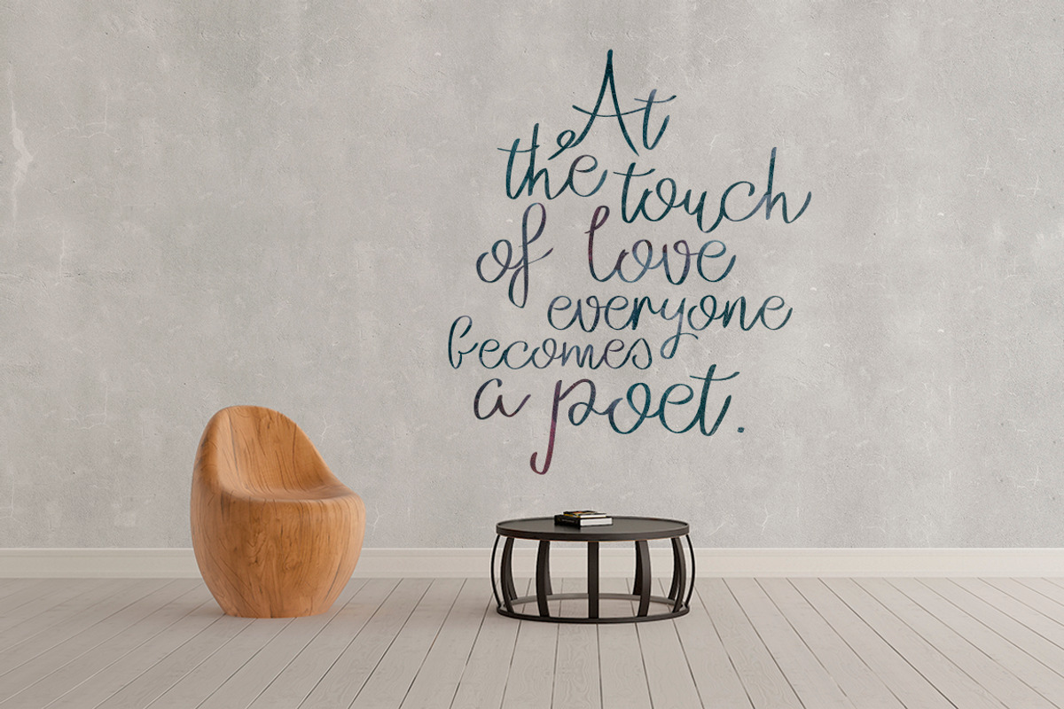 Julianne Script Typeface preview 3