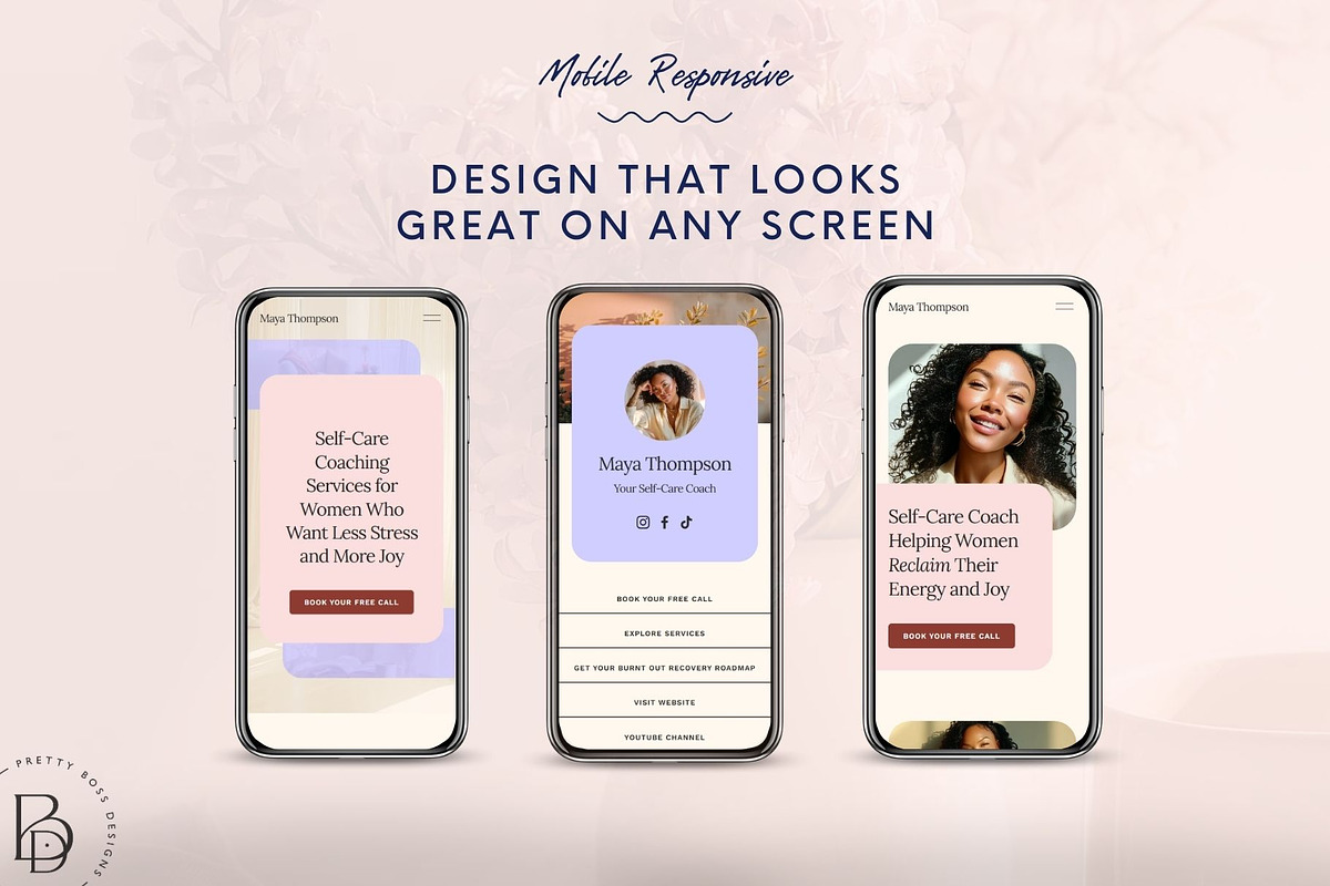 Squarespace Coaching Template preview 5