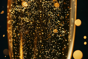 Sparkling drink in a glass, a Photo by Beautiful things