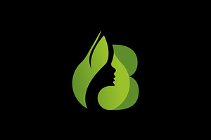 letter b beauty logo design, a Branding & Logo Template by Salman Shop