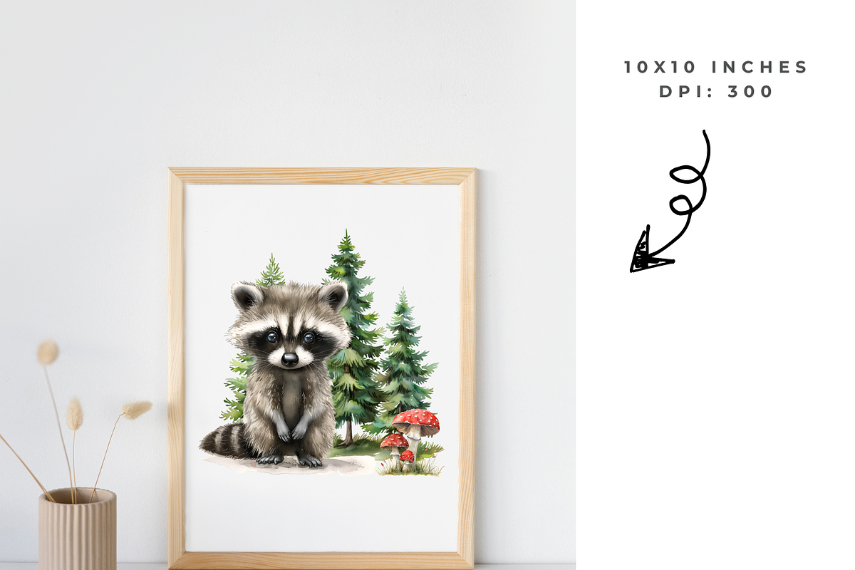 Woodland Animal Clipart, an Animal Illustration by EllyandLima (Photo 7 of 7)