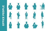 Office People Silhouette Collection, a Person Illustration by nandinigraphics (Thumbnail 2 of 3)