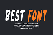 Smackato - Brush Font, a Handwritten Font by QR Design Studio (Thumbnail 4 of 7)