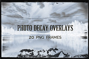 Photo Decay Overlays, a Texture Graphic by Blue Line Design (Thumbnail 1 of 24)