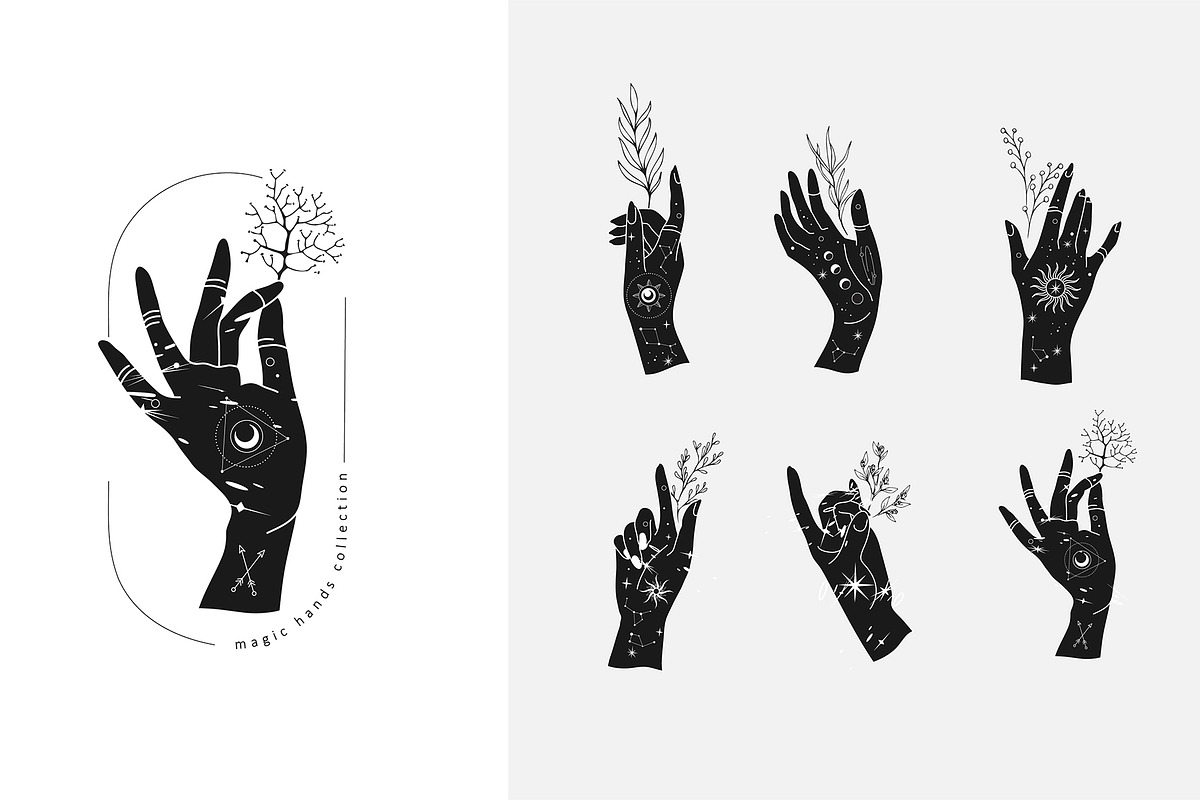 Celestial collection, a Decorative Illustration by Merfin (Photo 7 of 14)