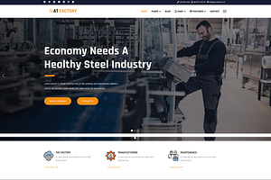 AT Factory - Industrial WP Theme