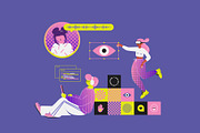 Dream Team Y2K Illustration, an Illustration by Playground (Thumbnail 3 of 4)