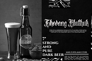 Revelation - Blackletter Typeface, a Blackletter Font by Meizzaluna Design (Thumbnail 3 of 10)