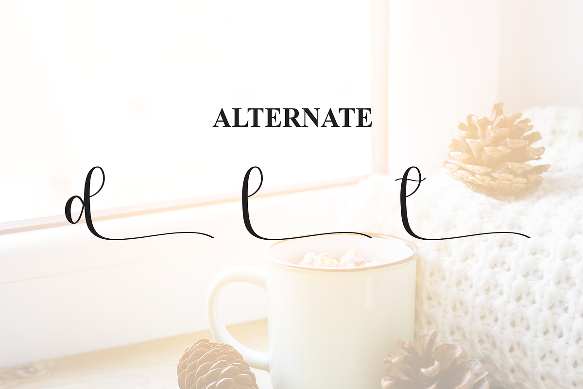 Wednesday | Script Font, a Handwritten Font by Scratchones (Photo 8 of 9)