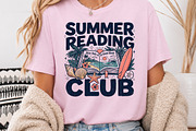 Summer Reading PNG, Dive Into A, a Seasonal Illustration by Rose Art (Thumbnail 3 of 4)