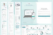 Hospital Management Dashboard UI, an UI Kit Template by peterdraw (Thumbnail 7 of 7)
