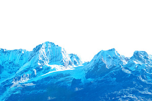 Mountains range with peaks in snow, a Nature Photo by Vapi