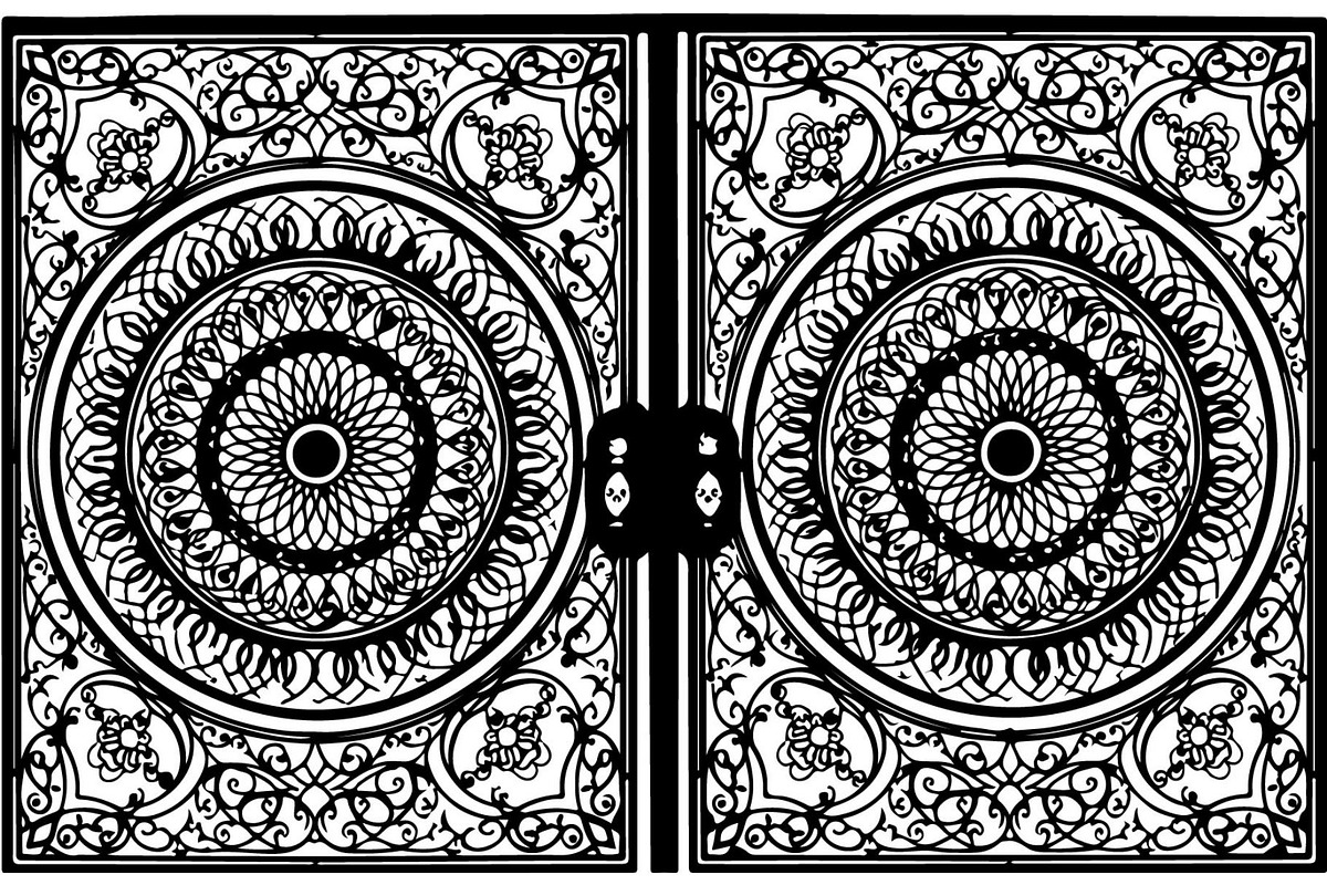 Luxury Ornamental Gate Designs, a Decorative Illustration by Designer_Momina (Photo 6 of 11)