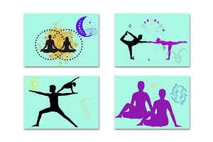 12 Asanas Posters