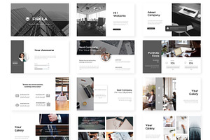 Firela - Google Slide Template