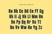 Klorhine - Condensed Font, a Sans Serif Font by Pikgura (Thumbnail 2 of 9)