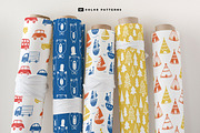 51 kids patterns, for boys & girls!, a Pattern Graphic by Inna Moreva (Thumbnail 6 of 9)