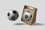 Modern Soccer Ball Packaging Mockup, an Advertising Mockup by bimockup (Thumbnail 6 of 6)