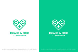 Medical Clinic Logo Design Icon, a Branding & Logo Template by Morvana Crew
