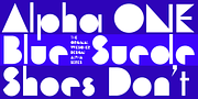 AlphaOne, a Font by Wiescher-Design (Thumbnail 8 of 8)