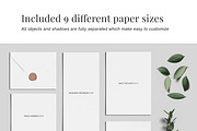 Wedding Invitation Suite Mockup, a Product Mockup by simuradi (Thumbnail 9 of 9)