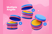 Cosmetic 3D Icons, an Object 3D Model by Rakata Studio (Thumbnail 4 of 7)