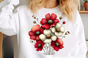 Whimsical Flowers Spring Clipart, an Illustration by GatewayDesign (Thumbnail 3 of 5)