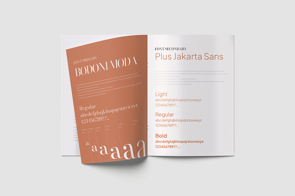 Wedding Brand Guideline Template, a Brochure Template by TMint Play (Photo 6 of 8)