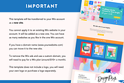 Colorful Wix Website Template, a Wix Template by Design Pixie (Thumbnail 8 of 9)