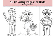 Kids activity pages | Back to school, a Stationery Template by aivos (Thumbnail 8 of 20)