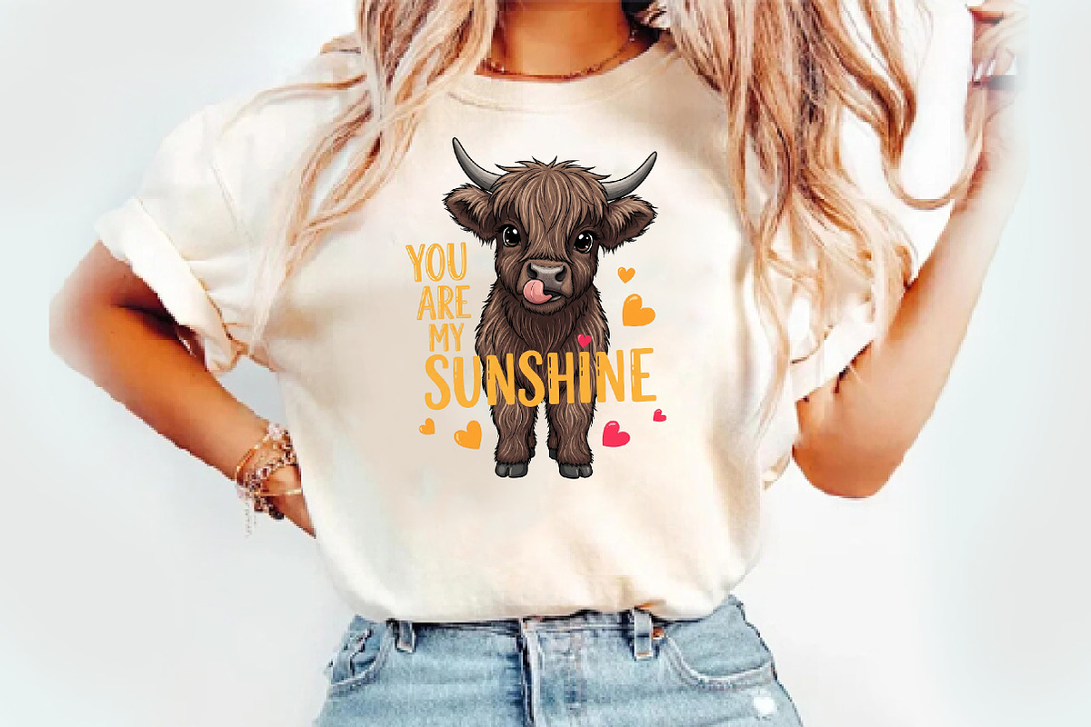 You Are My Sunshine Png, an Illustration by Watercolor design (Photo 2 of 3)
