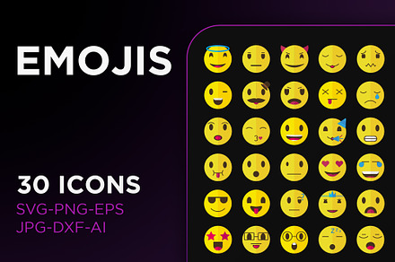 Emoticon emoji icon pack, an Emoji Icon by TiveCreate