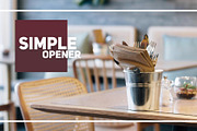 Simple Clean Opener, a Templates & Theme by Motion Imperia (Thumbnail 2 of 3)