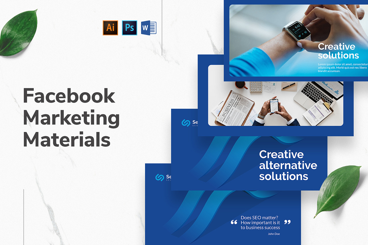 SEO Agency Facebook, a Social Media Template by TemplatesNow! (Photo 1 of 7)
