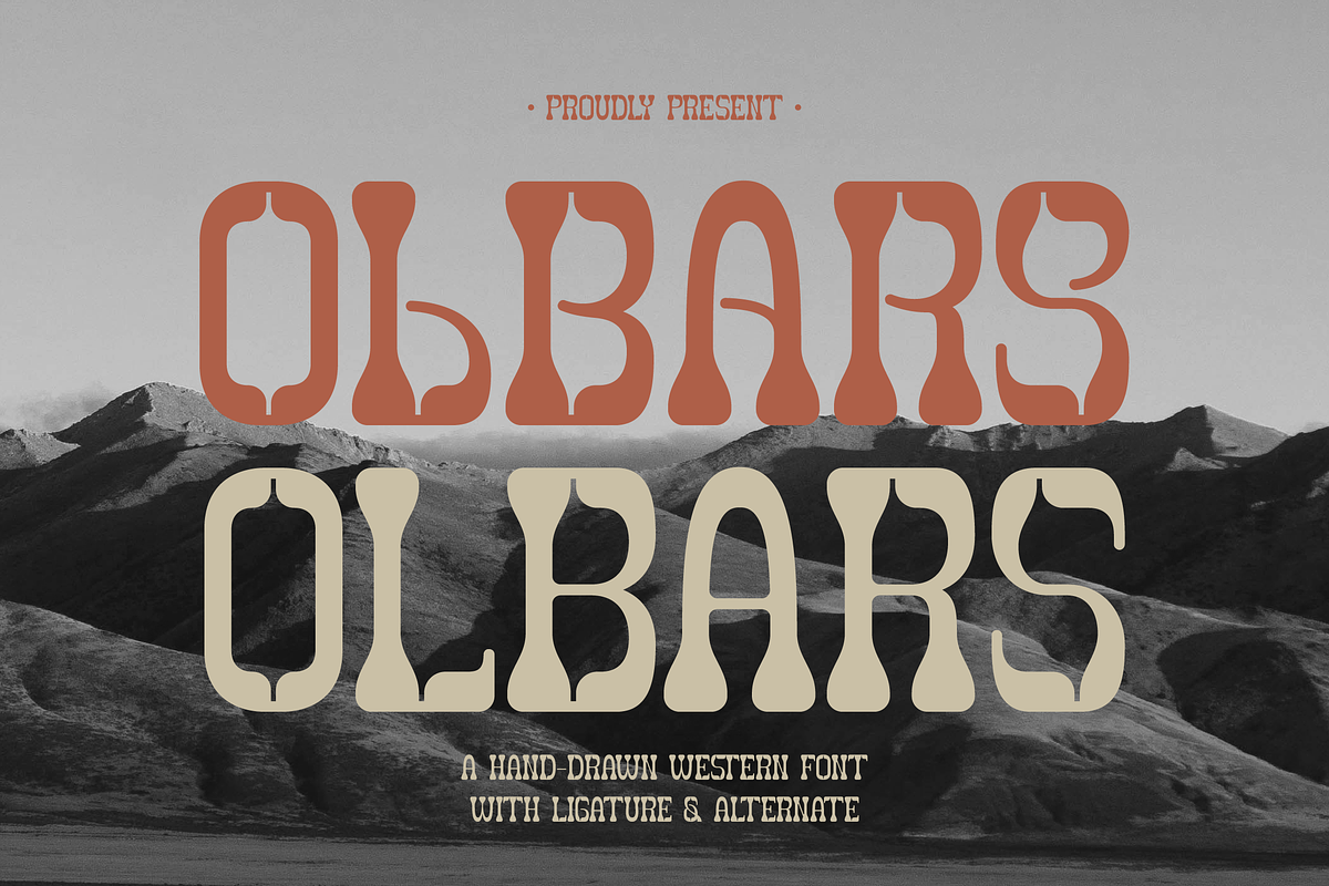 Olbars | Western Font, a Slab Serif Font by gracetype_studio (Photo 1 of 15)