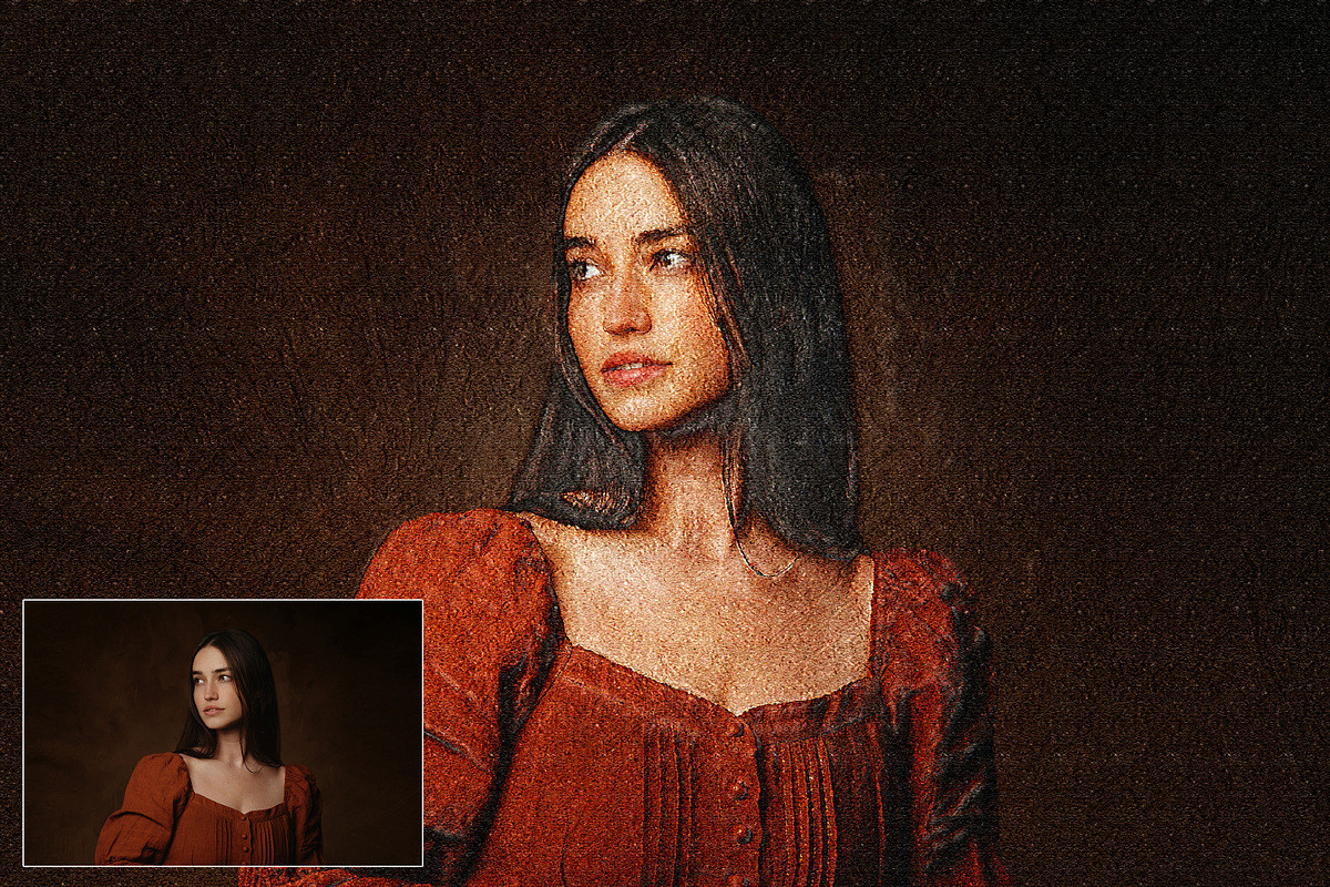Oil Painting Effect Photoshop, an Action Add-On by liptouse (Photo 5 of 10)