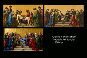 Classic Renaissance Tragedy, a Person Illustration by StockVerse Creative
