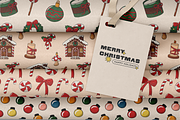 Retro Groovy Merry Christmas, an Object Graphic by semenova.sense (Thumbnail 12 of 17)