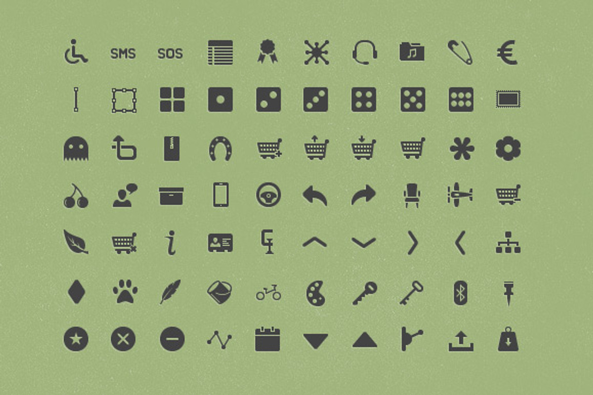 Glyph (800+ vector icons) preview 5