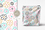 Cute Seamless Pattern Flower And Dot, a Pattern Graphic by lindoet23 (Thumbnail 3 of 3)