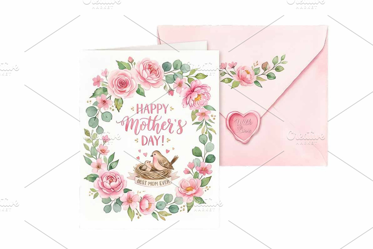 Spring Mother's Day сlipart bundle, an Illustration by VetalStock (Photo 8 of 21)