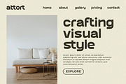 Attort Modern Elegant Font, a Sans Serif Font by Artiveko (Thumbnail 7 of 8)