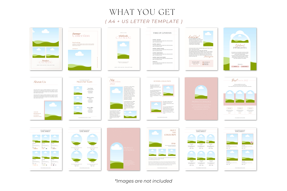 Wholesale Product Catalog for Canva, a Magazine Template by Hellohastore (Photo 3 of 10)