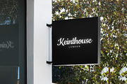 Logo Mockup Modern Black Sign, an Advertising Mockup by Asylab (Thumbnail 4 of 5)