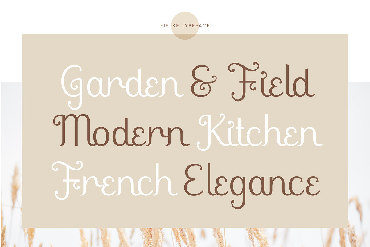 Fielke - Decorative Type, a Serif Font by ikiiko (Photo 4 of 7)