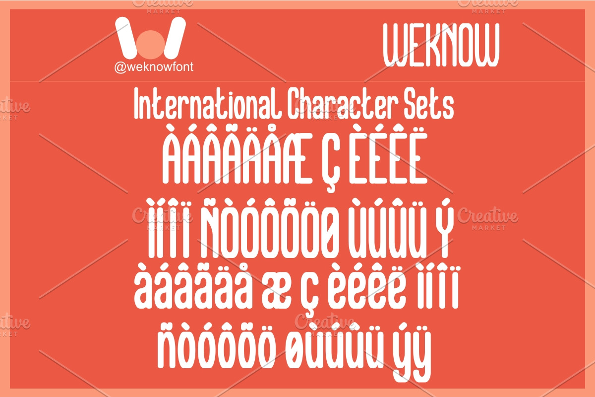 Different Logic font, a Sans Serif Font by weknow (Photo 8 of 8)