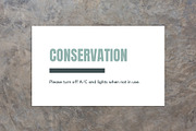 Moderno Info Signs for Airbnb Hosts, a Templates & Theme by Kin Studio (Thumbnail 6 of 8)