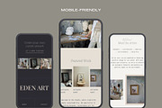 Showit Website Template for Artists, a Websites & App Template by Starline Creative (Thumbnail 2 of 8)